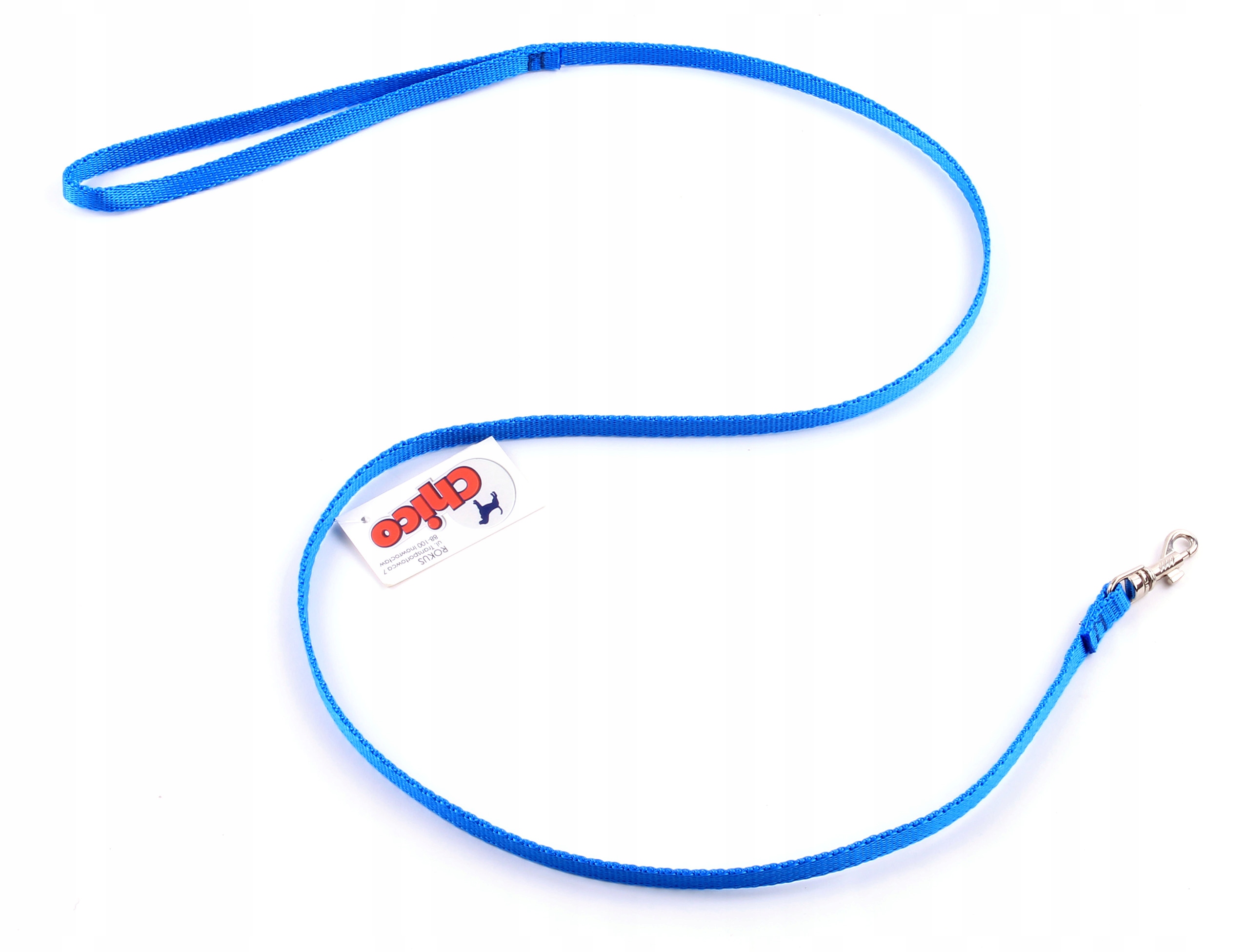 

Smycz dla psa Taśma mocna 20mm 115cm Niebieska