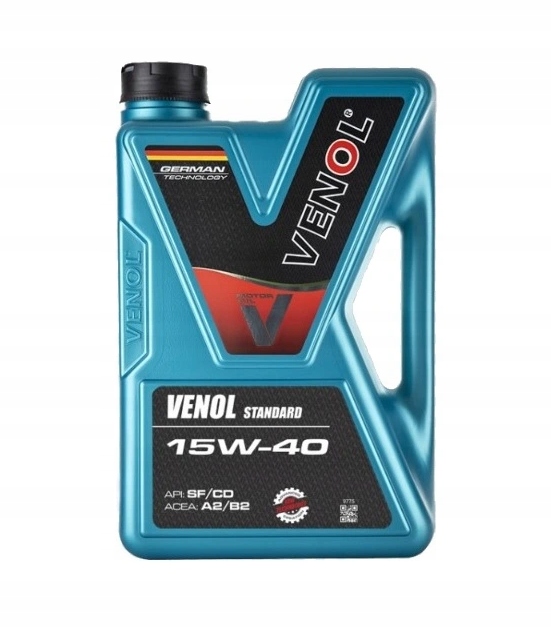 Venol Olej Silnikowy Standard 15W40 5 L Chorzów