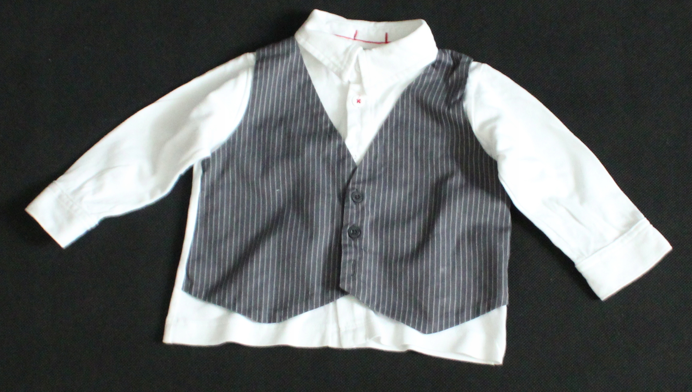 MEXX KOSZULA Z KAMIZELKĄ Roz 62/74