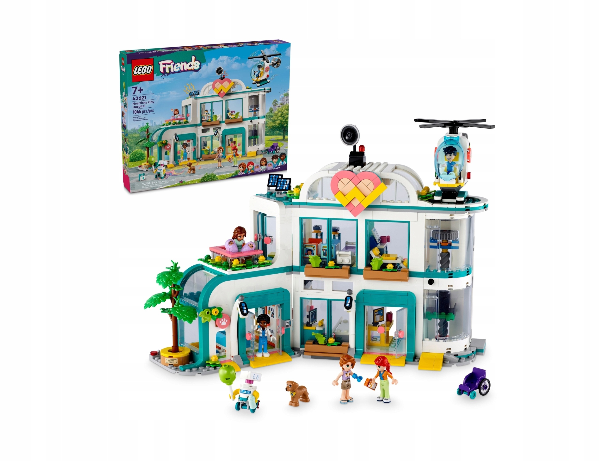 Lego Friends 42621 Nemocnice v městečku Heartlake Nové