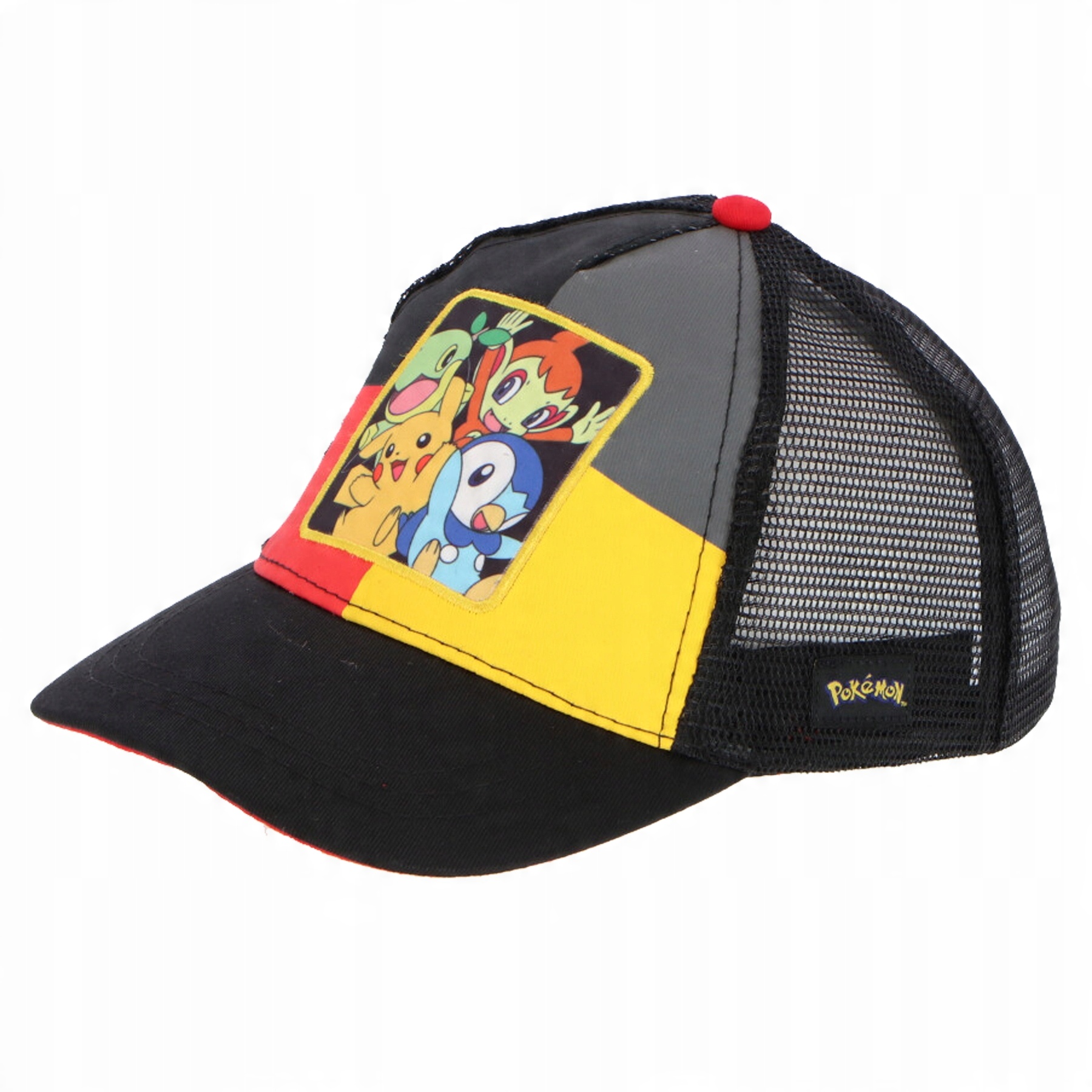 

czapka z daszkiem siatka Pokemon Pikachu 56