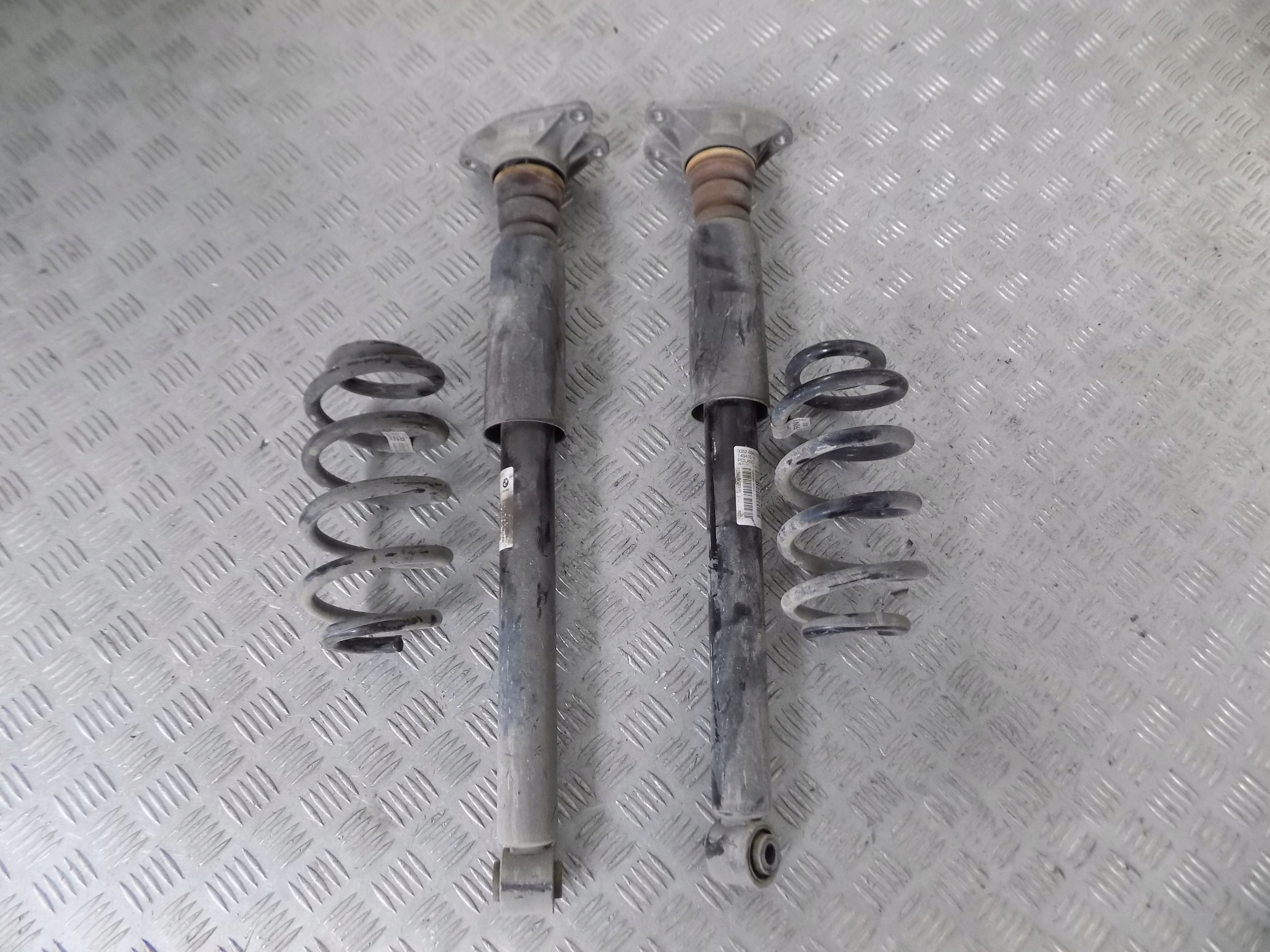 BMW X1 F48 shock absorber rear part spring 6886762