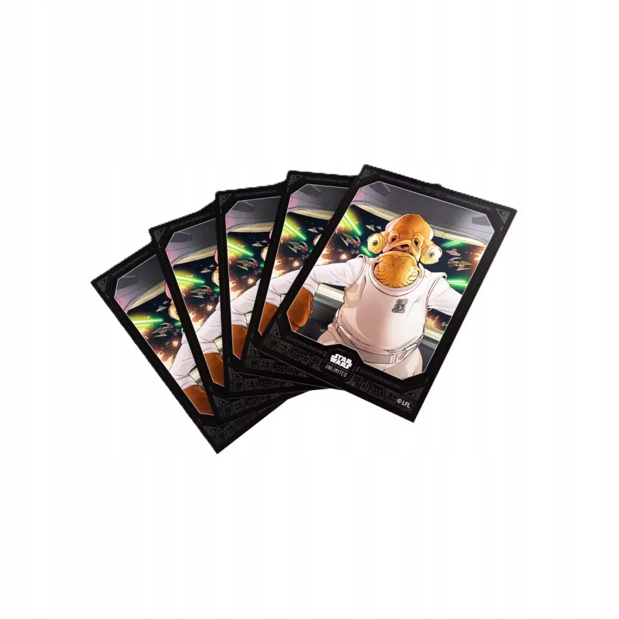 Gamegenic Star Wars Unlimited Card Game Koszulki Na Karty Admiral Ackbar