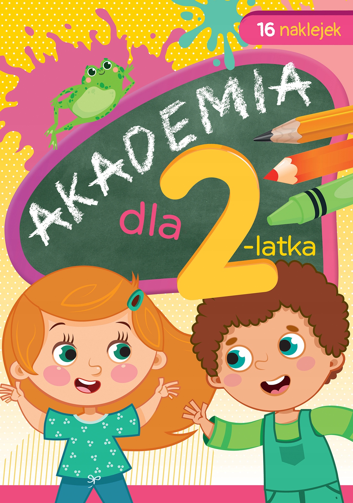 

Akademia Dla 2 Latka Książeczka z naklejkami