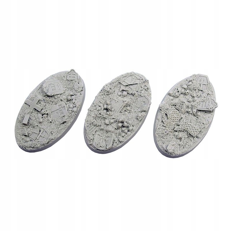 Graveyard Bases, Oval 75mm (2)