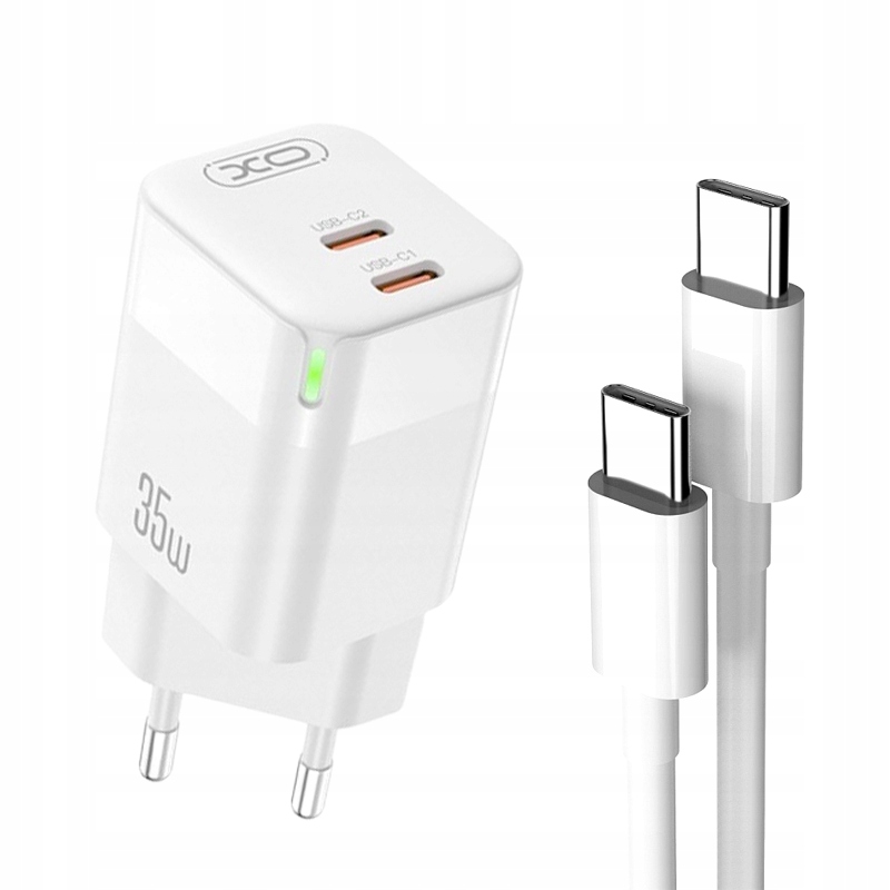 XO SZYBKA ŁADOWARKA SIECIOWA 35W DO TELEFONU USB-C Marka XO