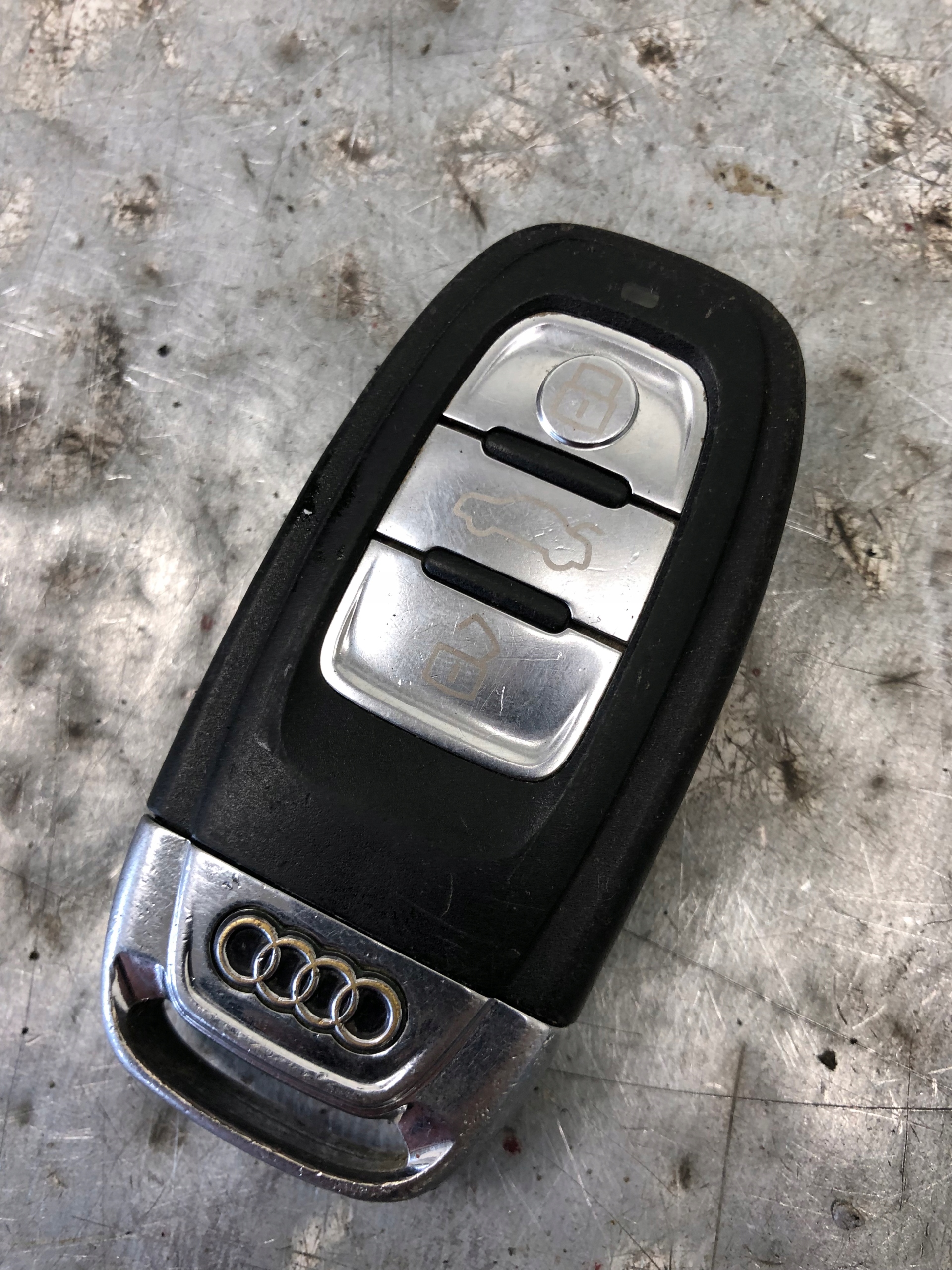 ignition + key AUDI A4 B8 LIFT 8K0909131D 8T0959754D