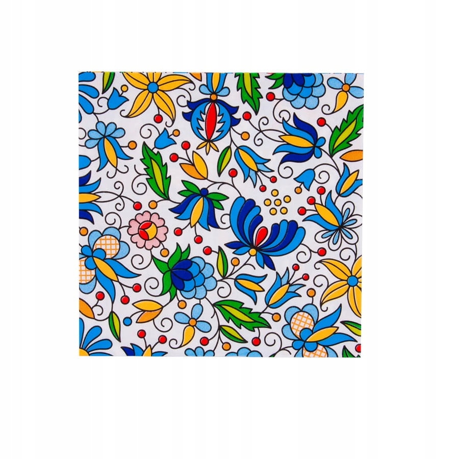 

Serwetki Papierowe Folk z wzorami kaszubskimi