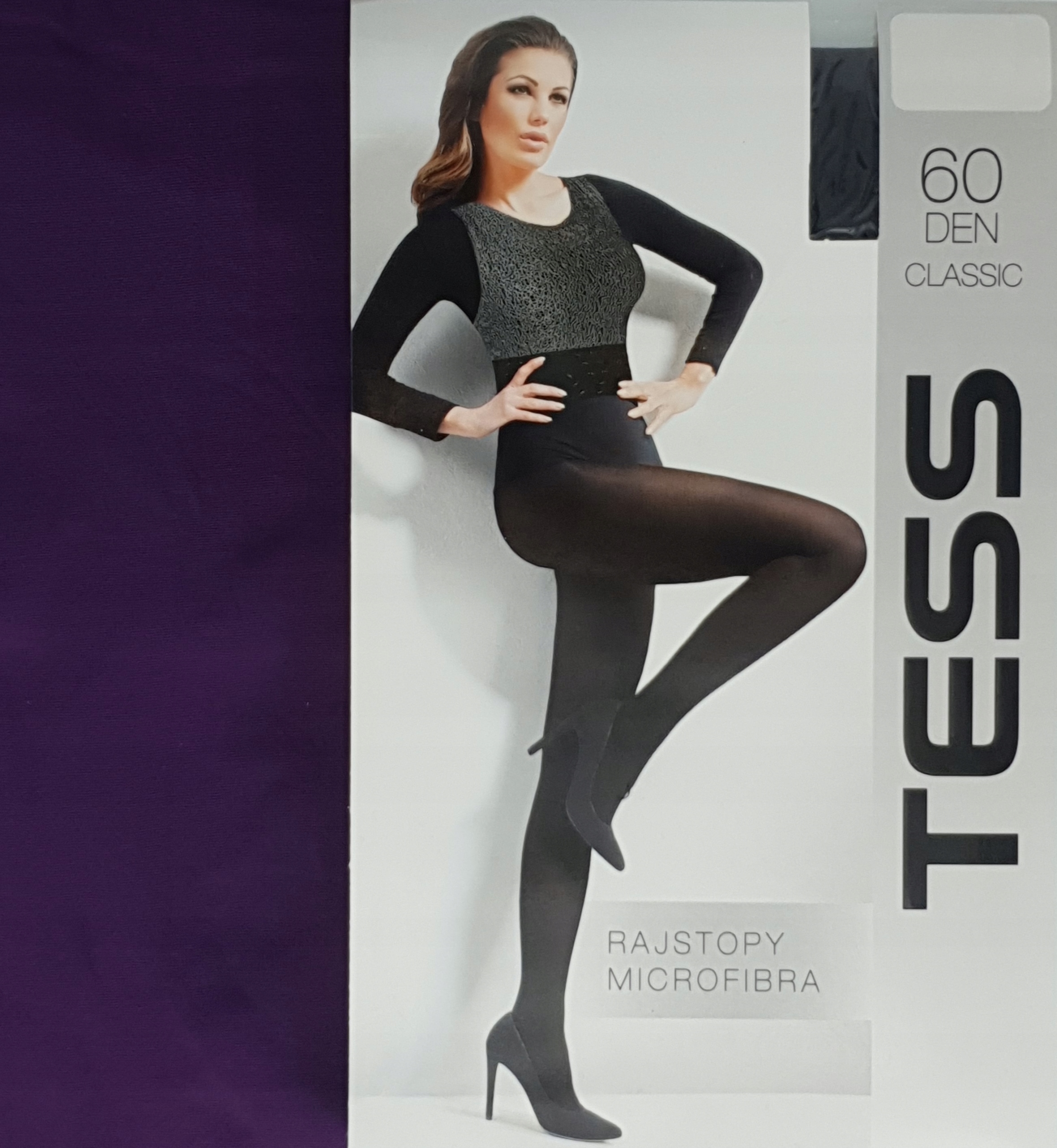 

Rajstopy Mikrofibra 60 Den Tess Fiolet matowe