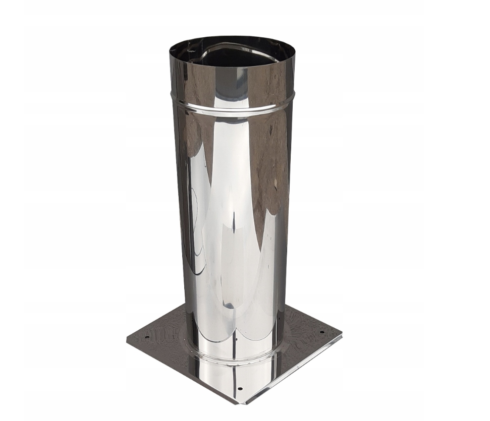 Przedłużenie Fi 200 komina L=1000 z podstawą Kwas