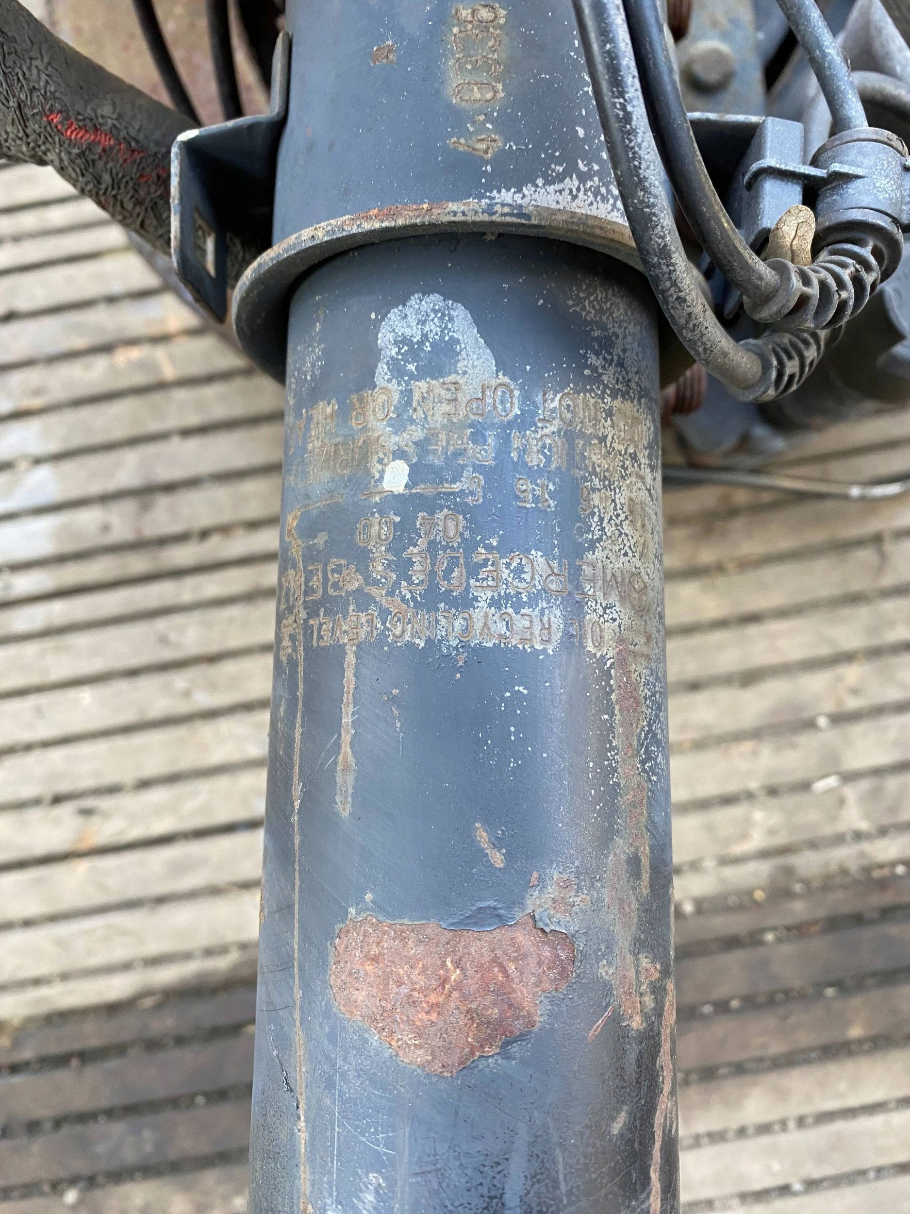 MERCEDES SPRINTER W906 swing shock absorber left front