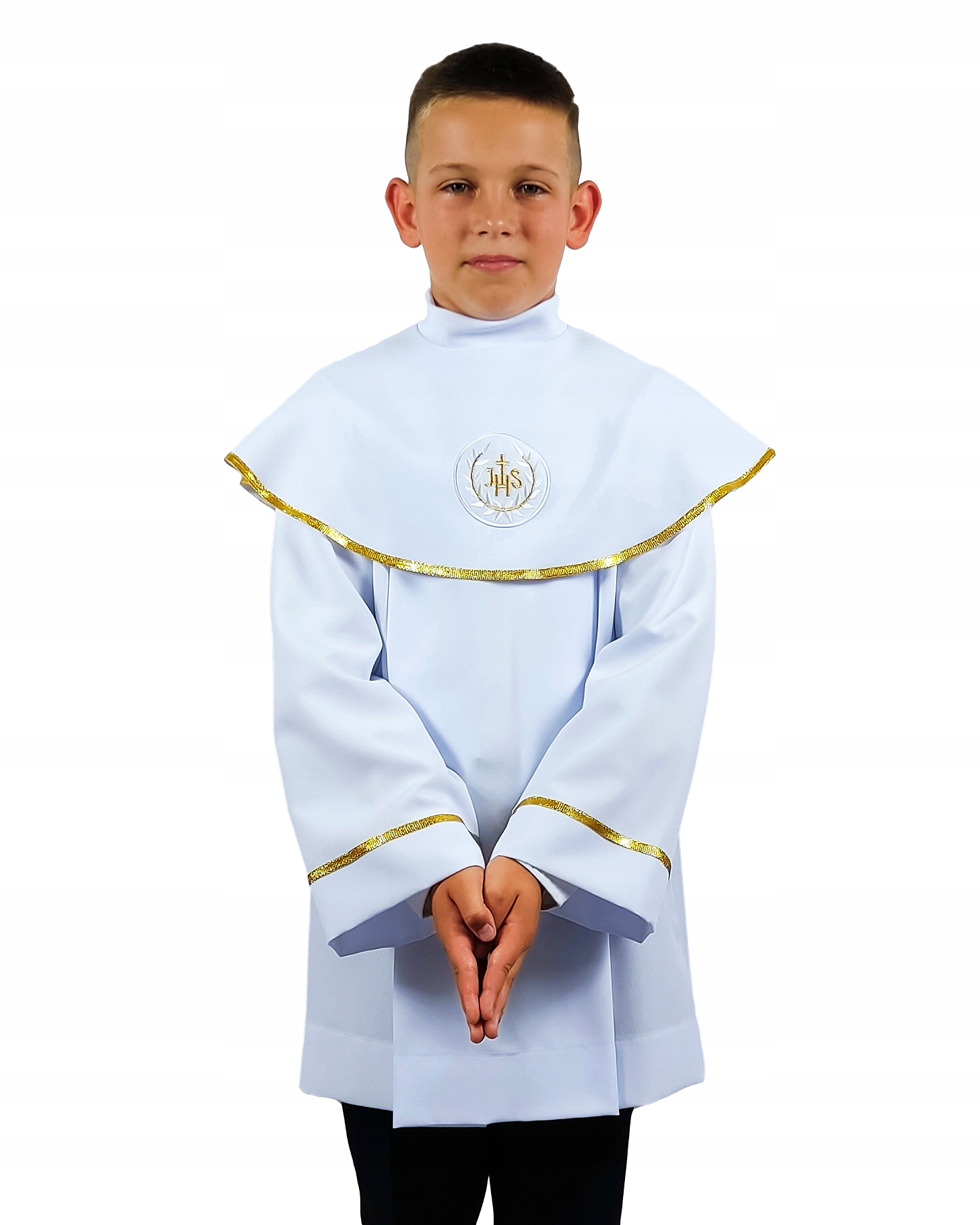 Alba komunijna - krótka dla chłopca - r. 128
