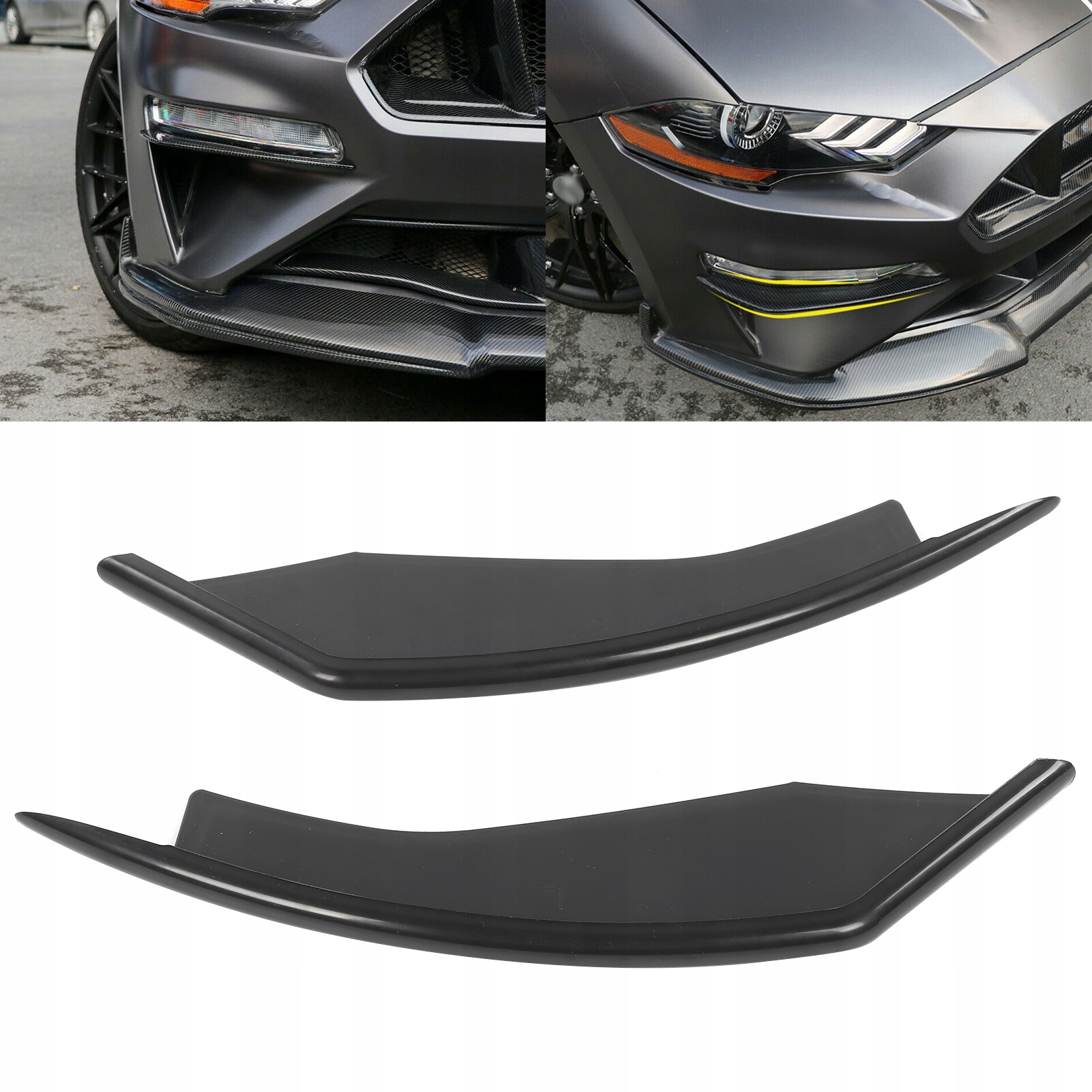 Przedni spoiler Splitter Wind Knife Turning Producent części 3F Quality