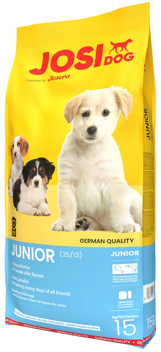 Levně Josera JosiDog Junior Suché krmivo pro štěňata 15 kg