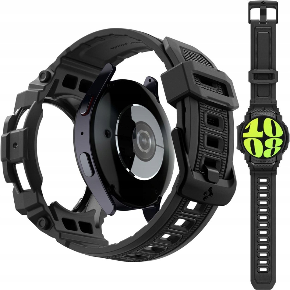 Pouzdro řemínek Spigen pro Galaxy Watch 7 40 mm, stylové, ochranné, pancéřové