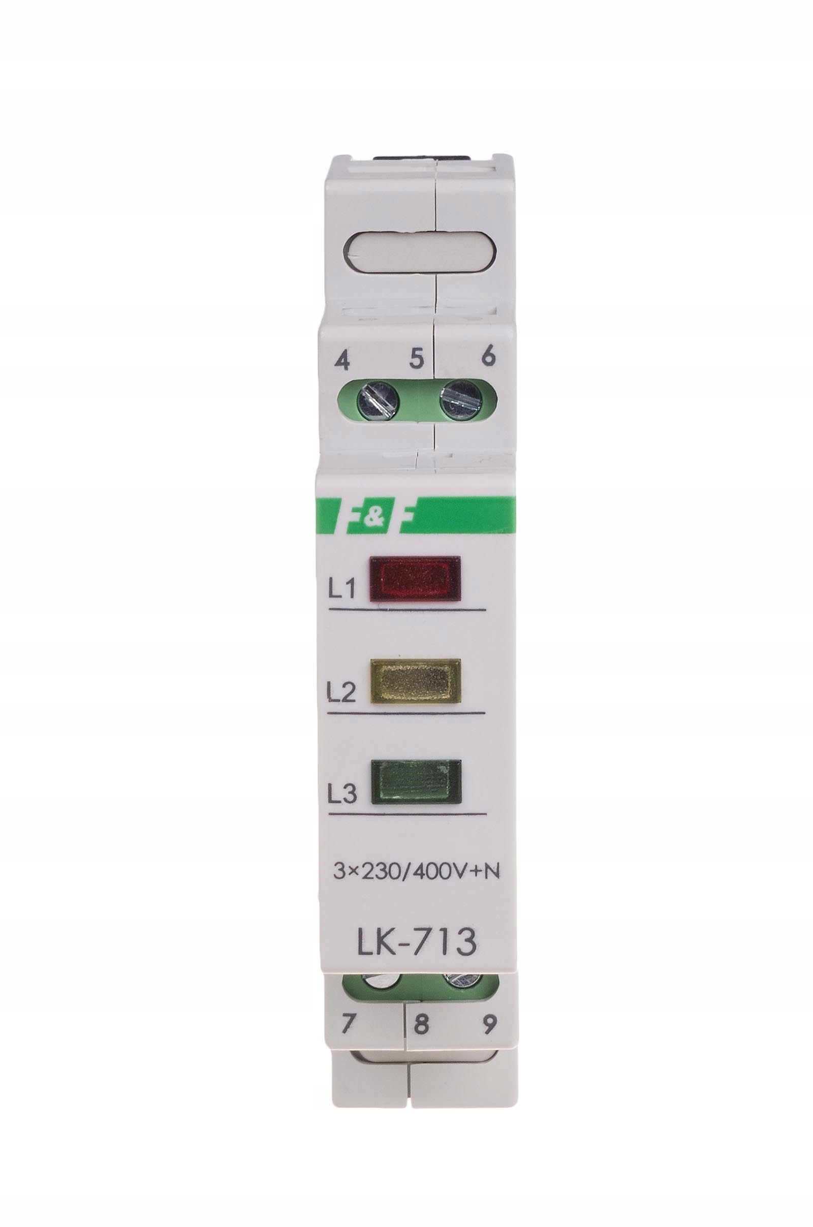 

Lampka modułowa kontrolka zasilania 3-faz. LK-713K