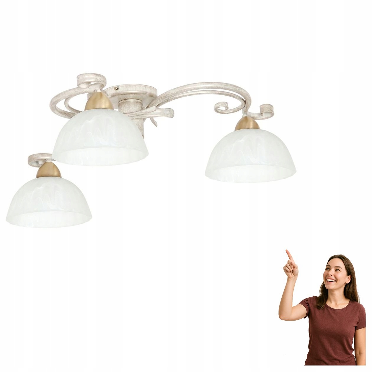 Stropná lampa Aurora 5971 Luminex