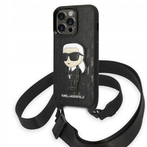 Etui do Iphone 14 Pro Karl Lagerfeld Case Pokrowiec Obudowa Glitter