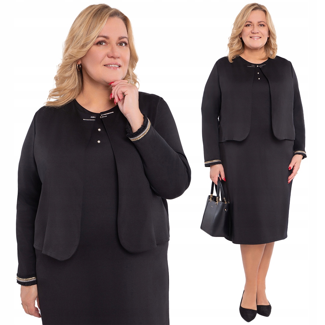 Černé sako velikosti 48/50