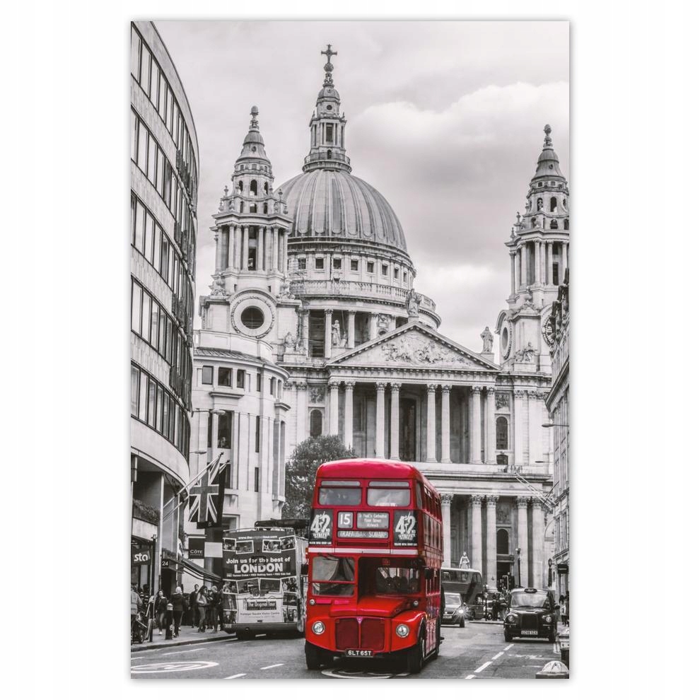 

Plakat 62x93 Londyn Wielka Brytania Uk