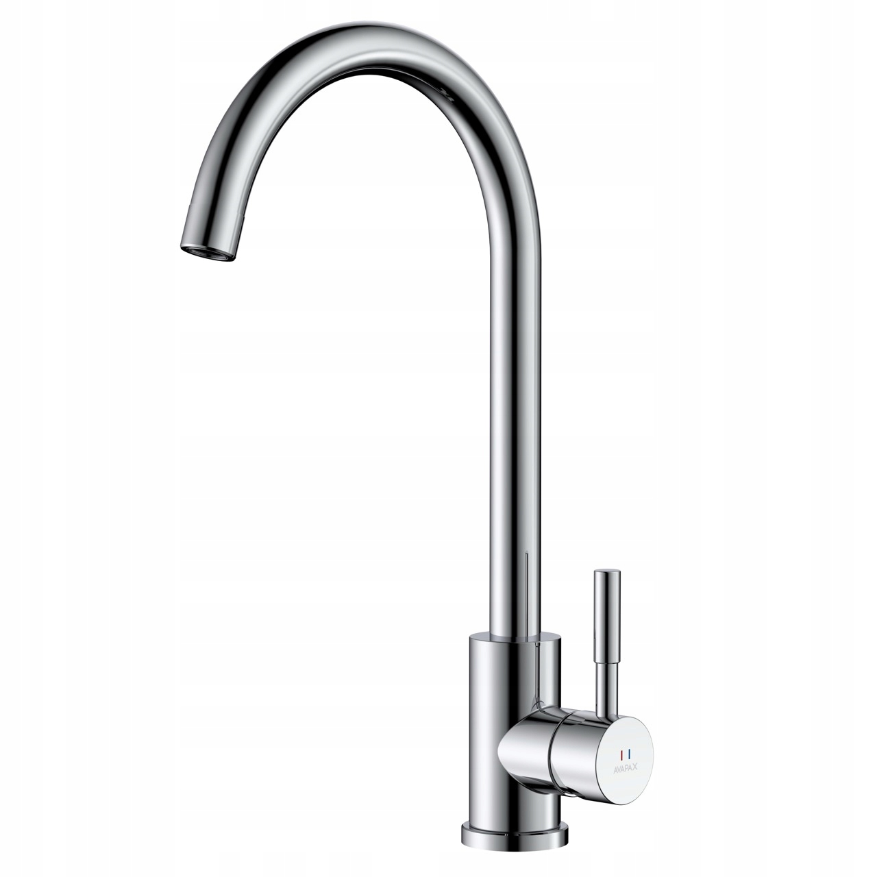 Kuchyňská baterie Avapax Lapur stojící chrom lesk výtok U