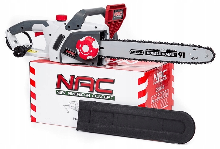 Piła łańcuchowa NAC 2400 W / 3,26 KM Długość prowadnicy 40 cm