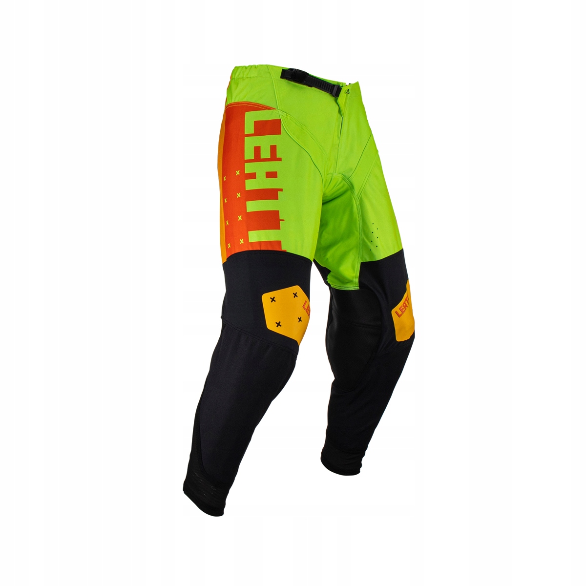 Leatt Nohavice Moto 4.5 Pant Citrus Farba Oranžová/Žltá Fluo/Čierna Roz