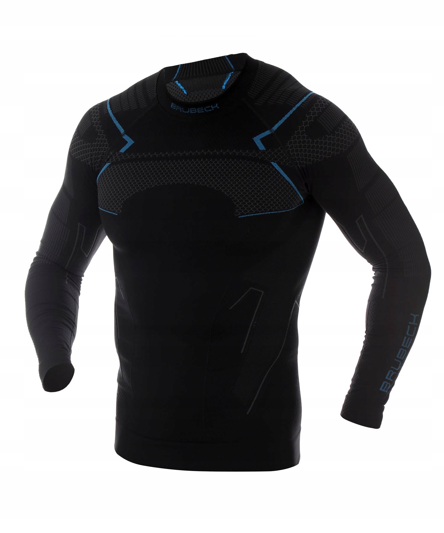 

Bluza Męska Brubeck Thermo Długi Rękaw Czarna XL