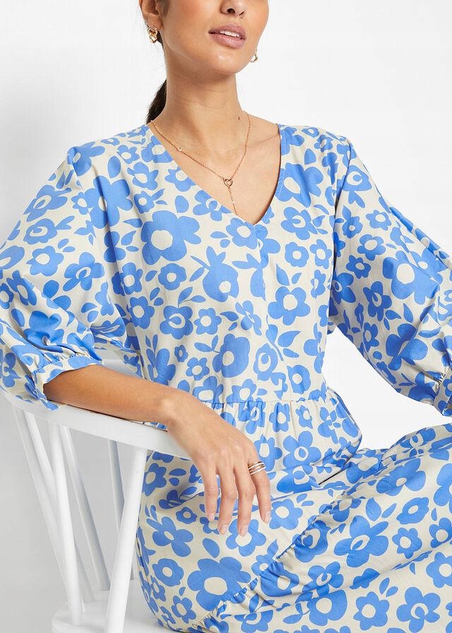 BONPRIX DŁUGA SUKIENKA KOSZULOWA__44 Długość maxi