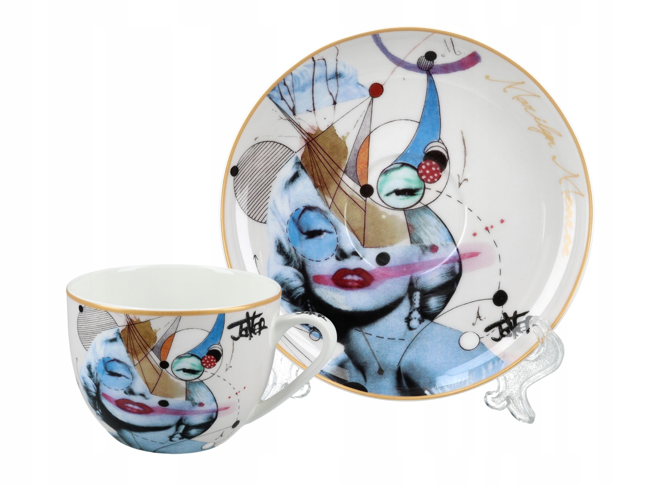 

Filiżanka śniadaniowa L. Jover Marilyn Monroe