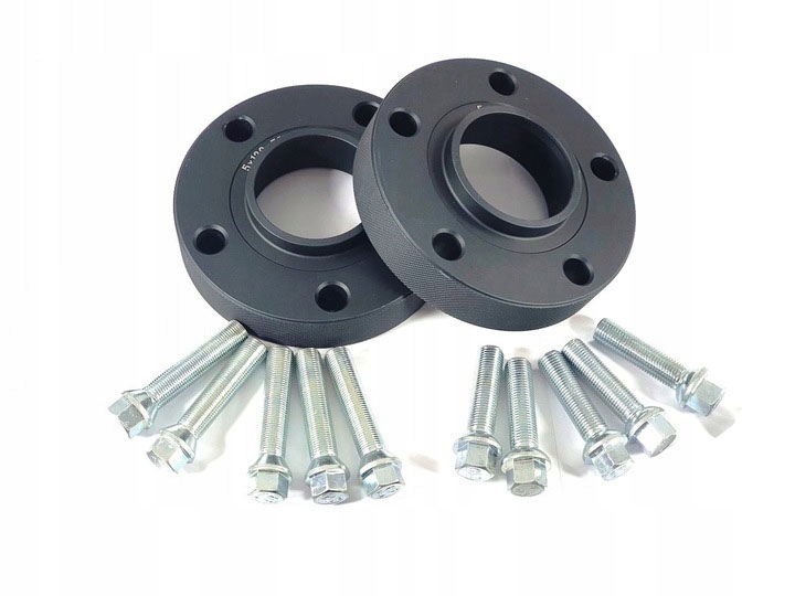 

Dystanse Czarne Bmw E81 E82 E87 30mm 5x120 Śruby
