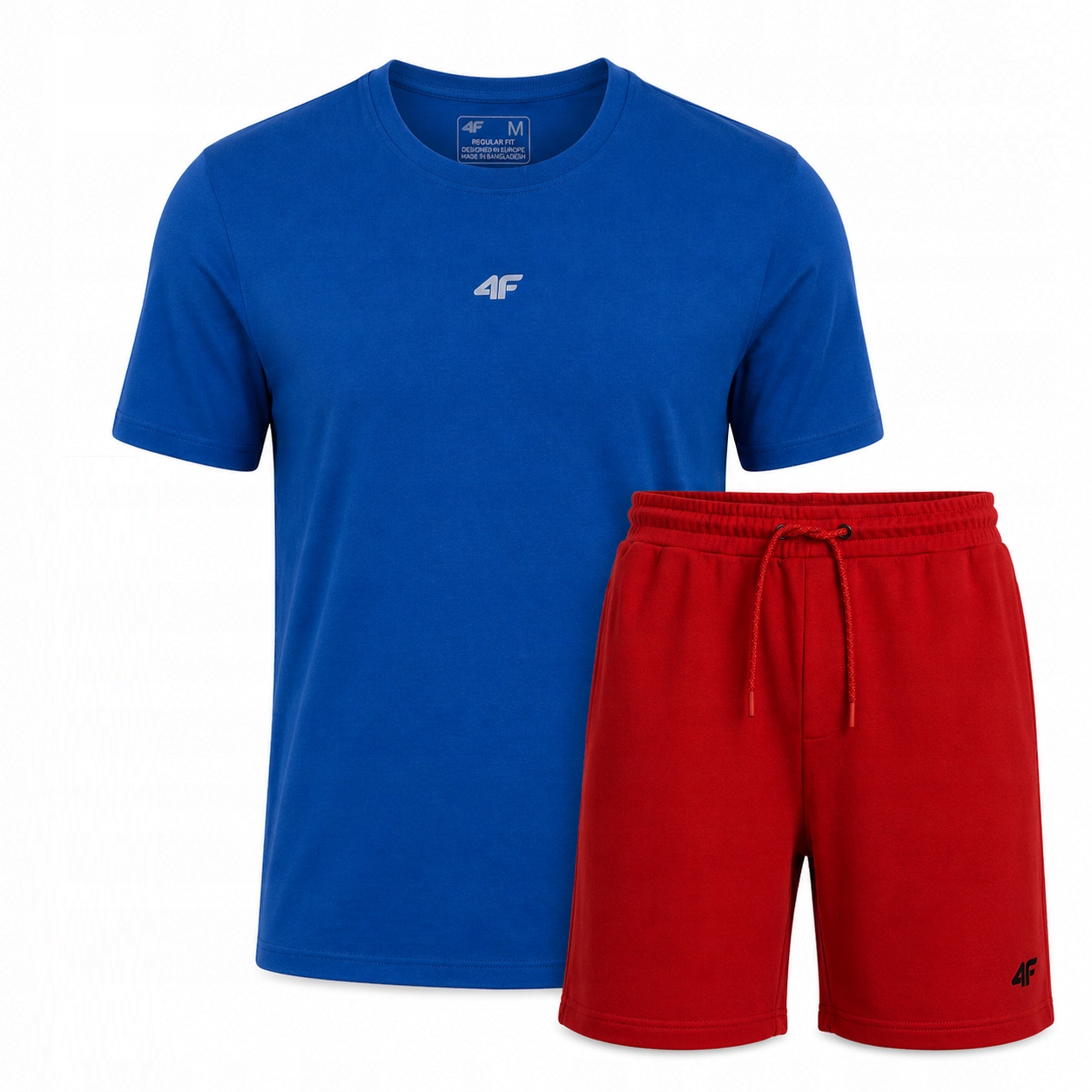 Komplet 4F Pánské Tričko Kraťasy Sportovní Set Pro Každodenní Nošení XXL SS26