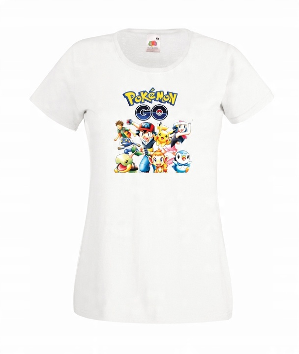 

M Koszulka Damska Pokemon Go Pikachu Pokeball