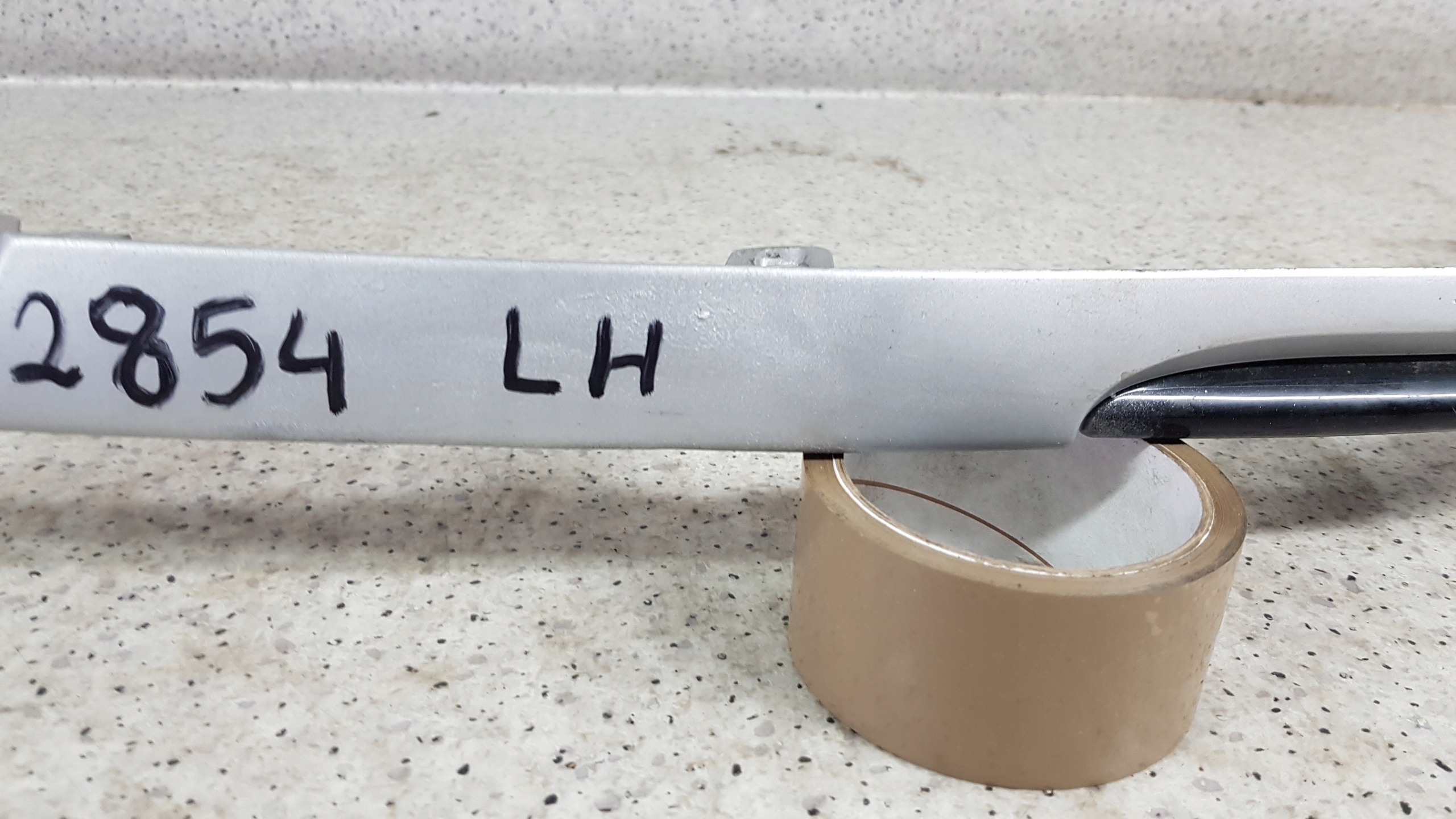 VOLVO S40 V40 LIFT 2003 - 2005 left accessories front SPOILER 2854