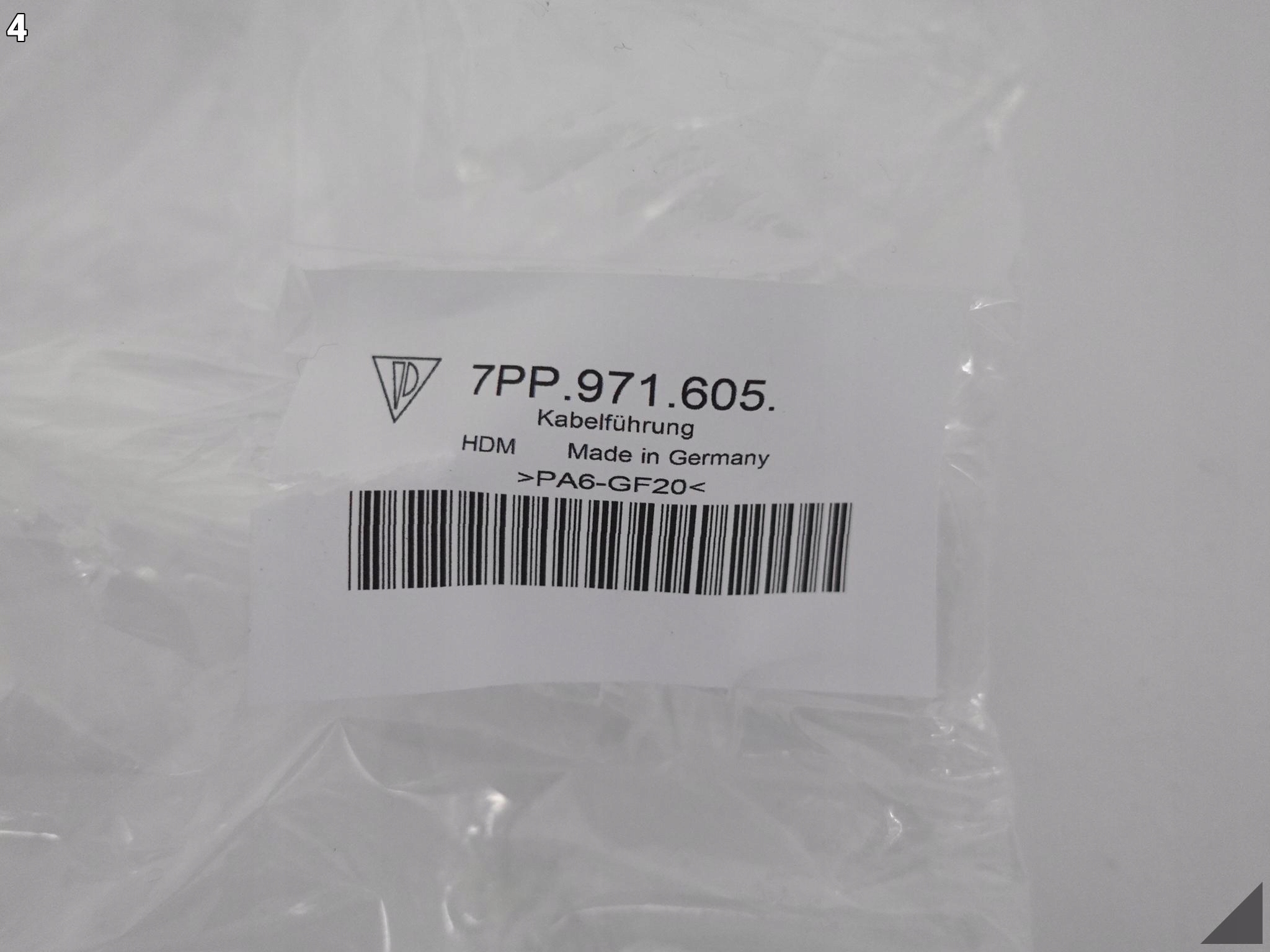 PORSCHE 9Y0915343A HYBRID bracket for KABEL wiring