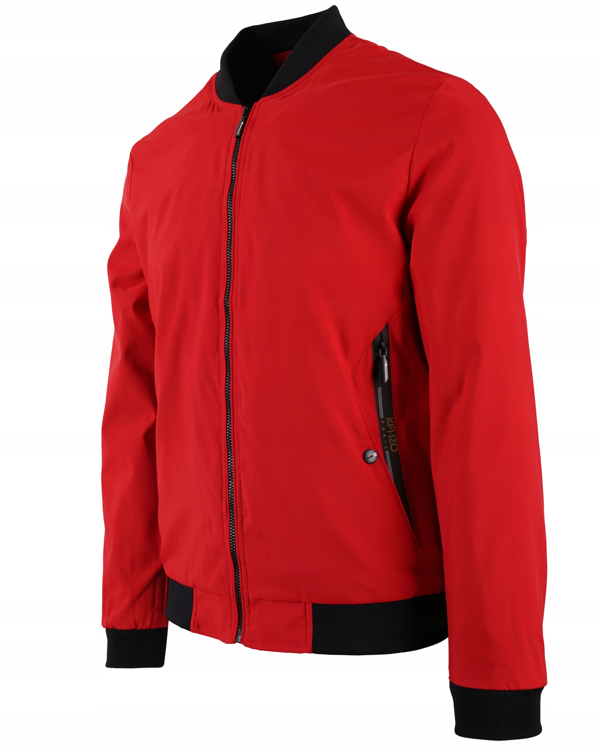 KURTKA MĘSKA PRZEJŚCIOW CIENKA BOMBER CZERWONA 3XL Rozmiar 3XL