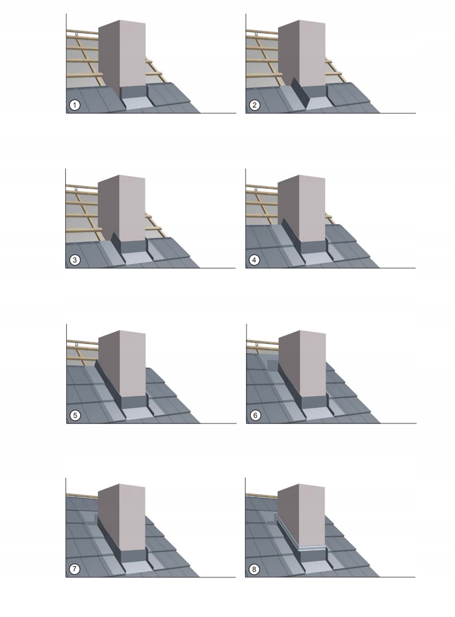 TAŚMA KOMINOWA ALUMINIOWA DO OBRÓBKI KOMINA OPIERZENIOWA 290 mm CEGLASTA DR Kod producenta Tkcla.(8004).290.5