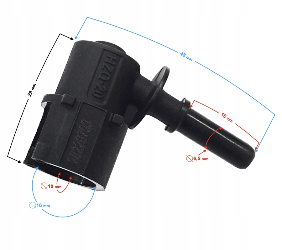 Króciec wtrysku ATV Mikilon 180 (H) wersja 2 Producent Moretti
