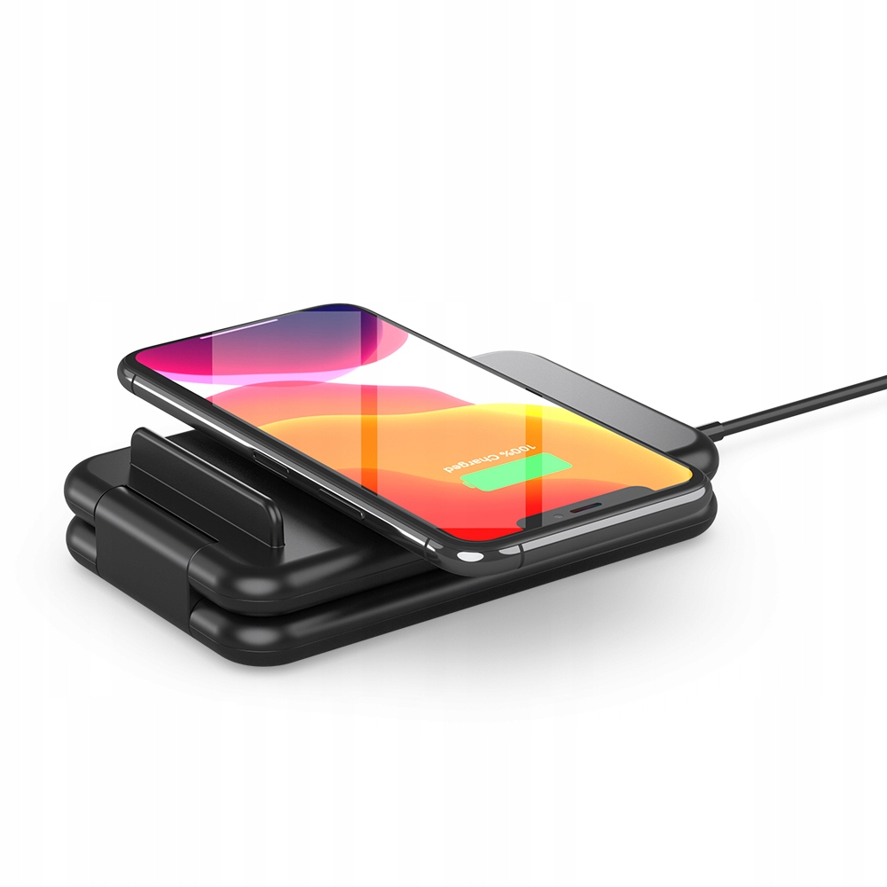 STACJA DOKUJĄCA QI DO APPLE IPHONE AIRPODS iWATCH Kod producenta B-12