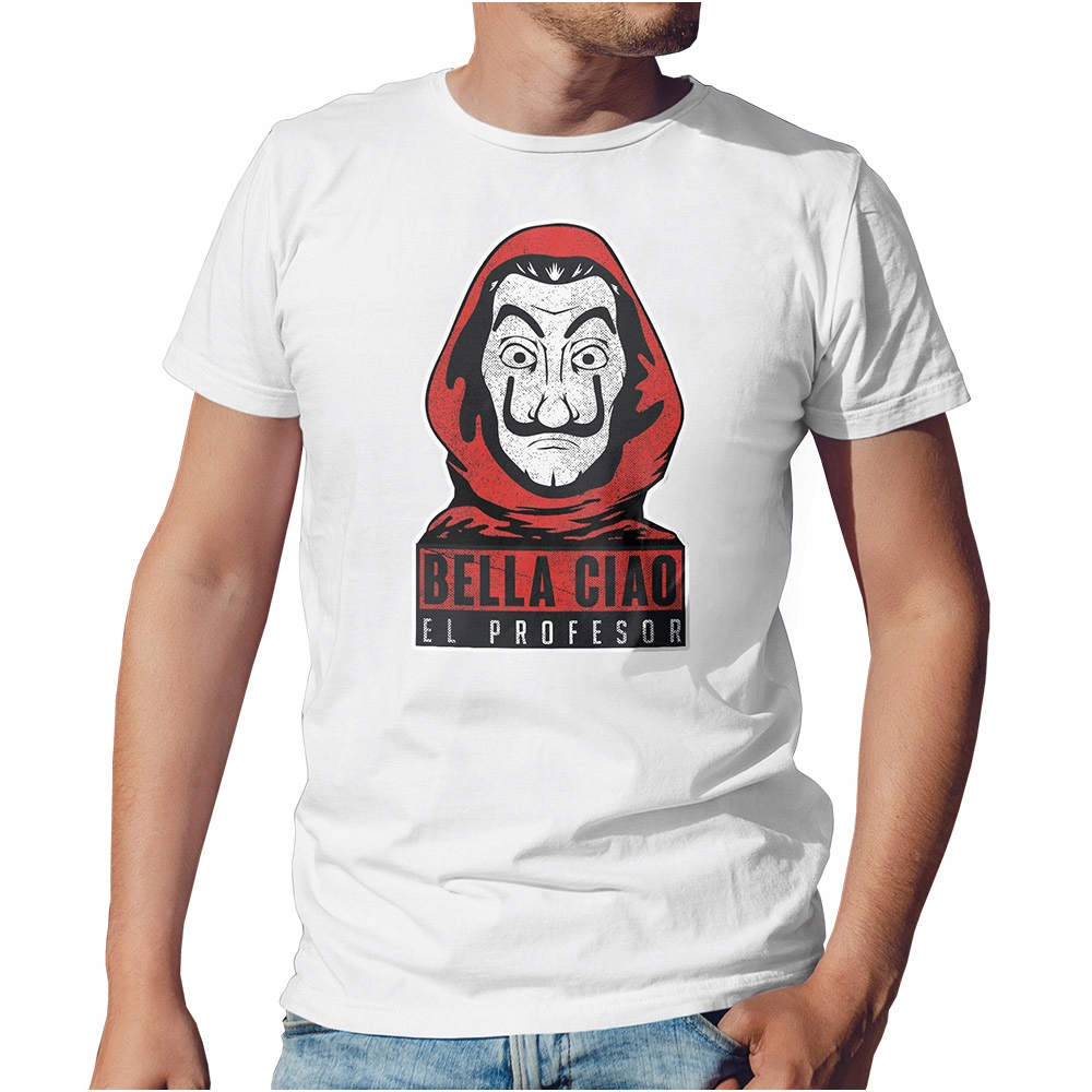 

Koszulka Męska La Casa De Papel Roz. M Wzory