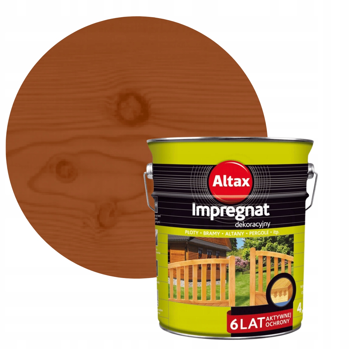 Altax Dekorativní Impregnát 4,5 L Mahagon