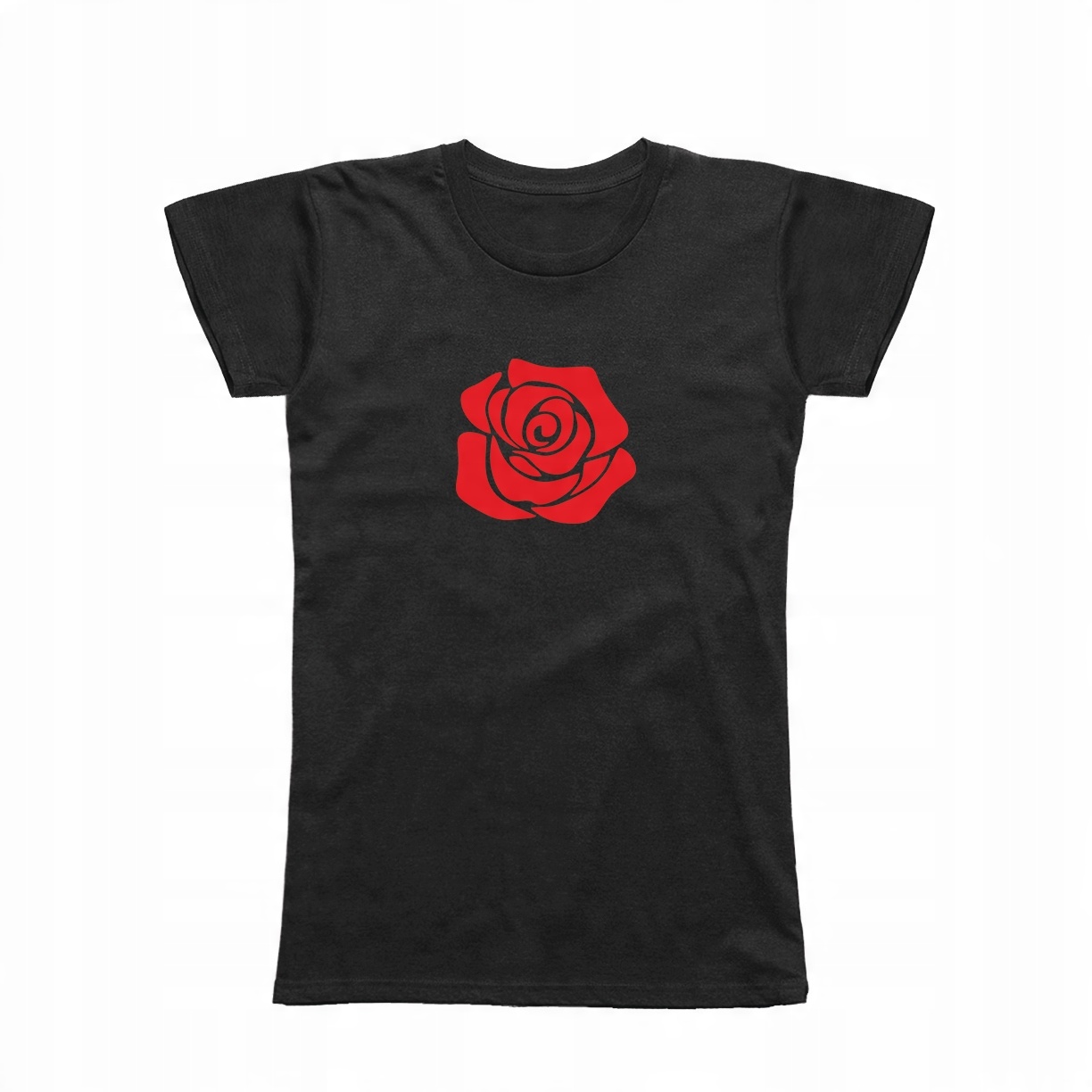 

XL - Koszulka T-shirt Red Rose Czerwona Róża Art