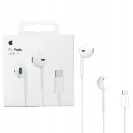 Originální Sluchátka Do Uší Apple Earpods Konektor Usb-c MTJY3ZM/A