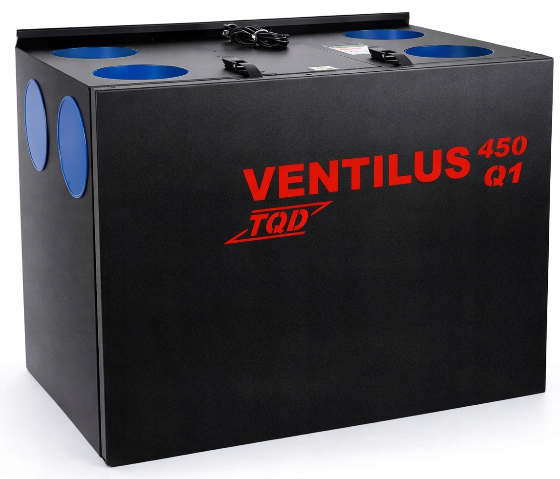Rekuperator centrala wentylacyjna Ventilus 450 HRQ1 Entalpiczna Flow Balans