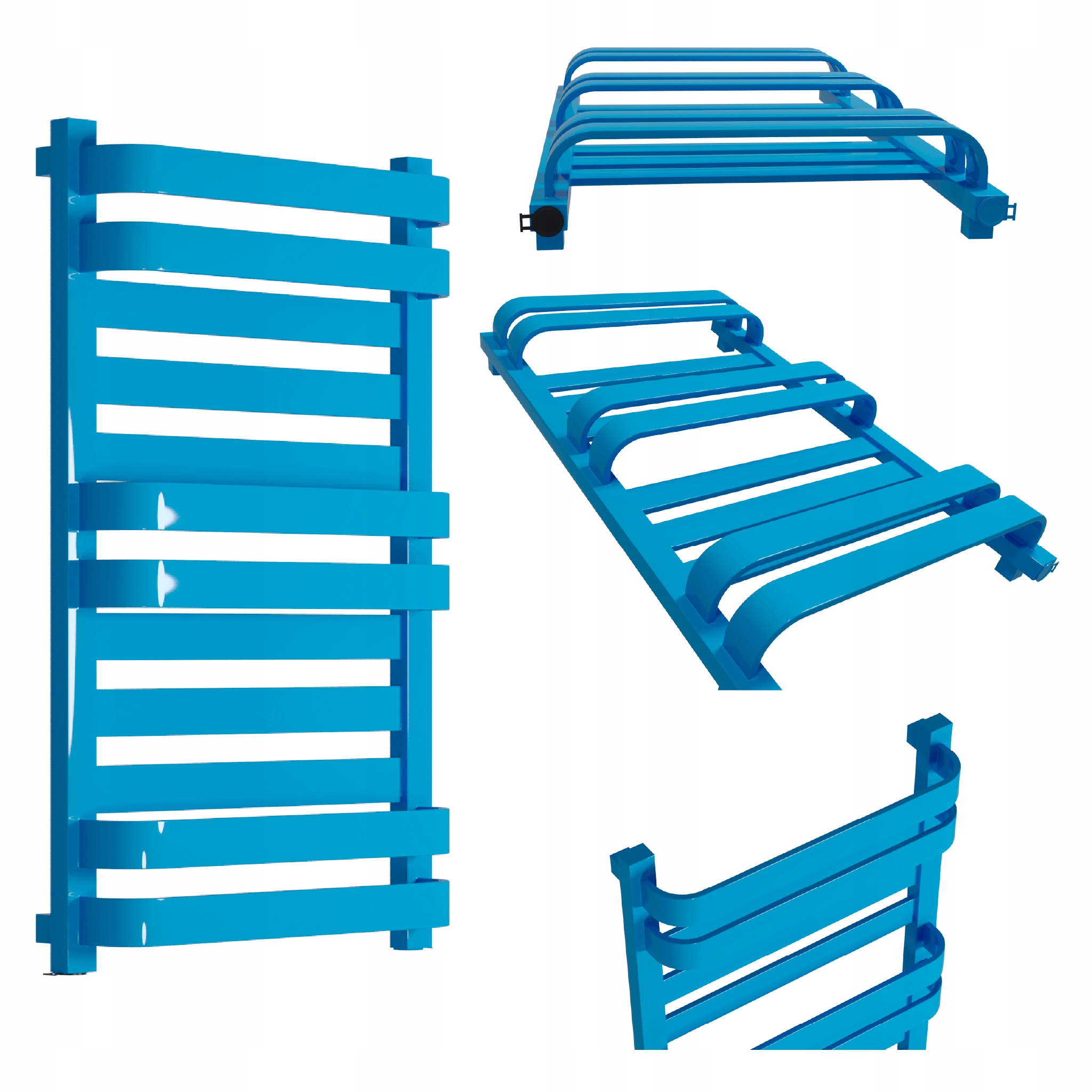 Radiátor Pandora Special 1470x540 Modrý