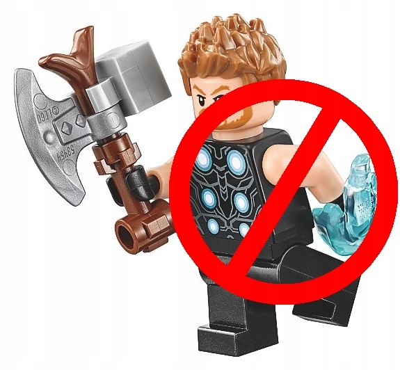 

Lego Thor @@@ Topór Stormbreaker @@@ broń z 76102