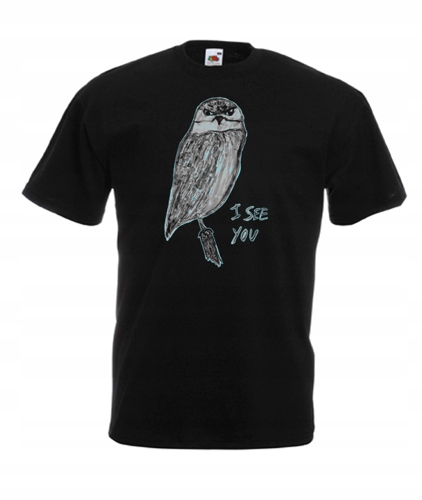 

L Koszulka Męska Sowy Owls Zwierzak Ptak Wzory