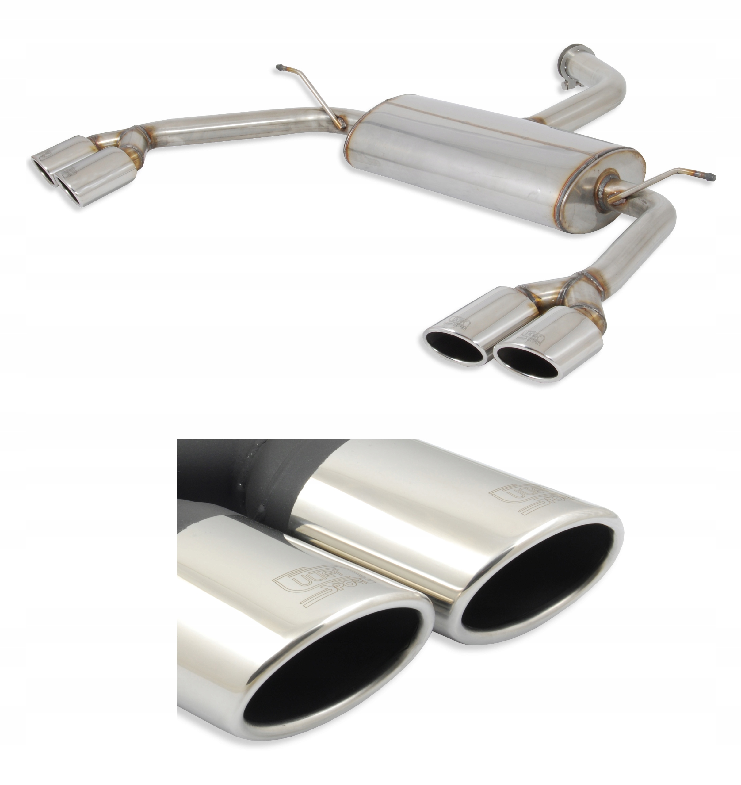 101-431/57 (0) - Спортивный глушитель AUDI A3 тип 8V 1,8 TSI 132KW седан