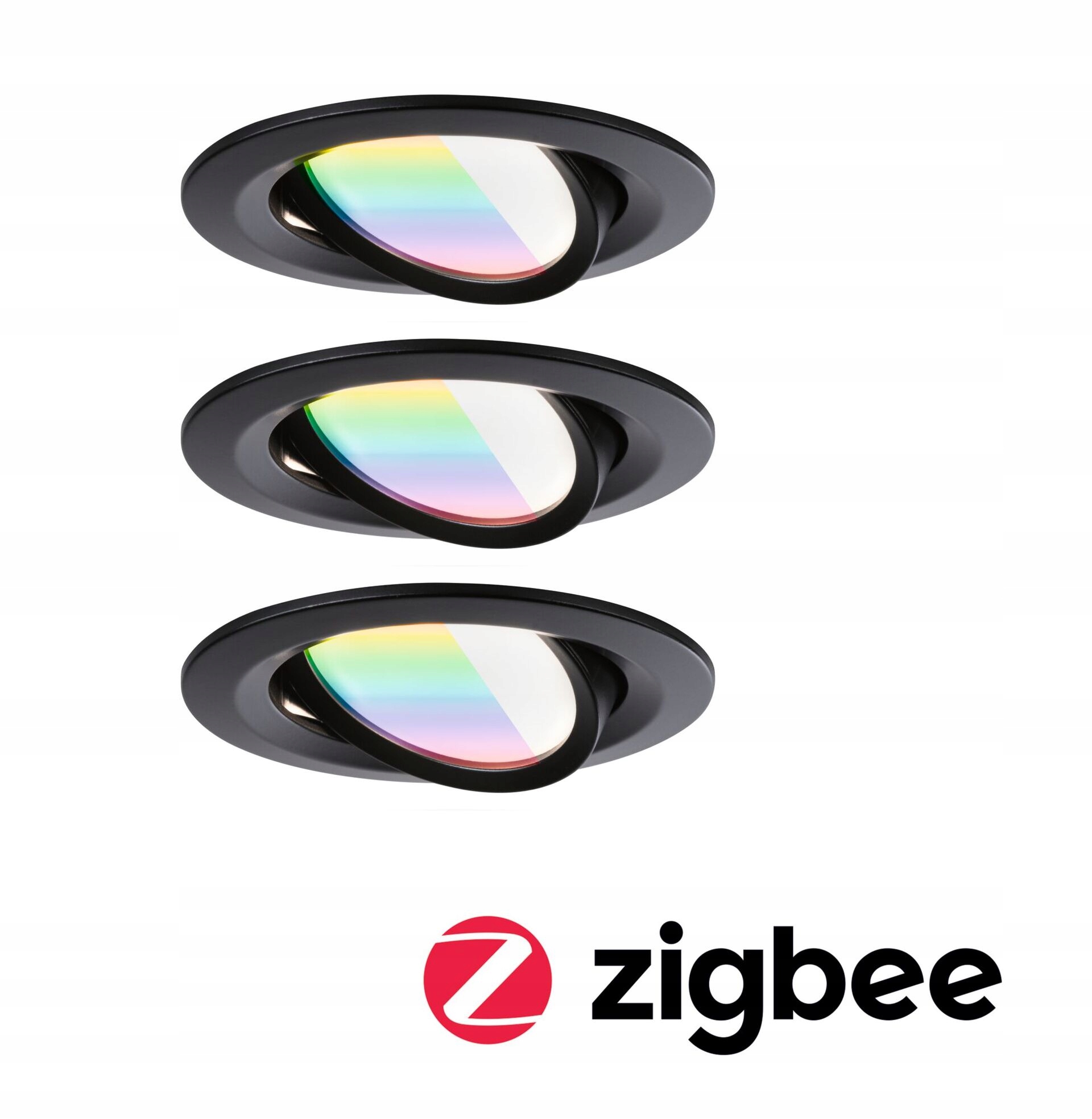 Paulmann Led vstavané svietidlo Nova Coin kruhové 84mm 50 ° Rgbw 3x6W 230V č