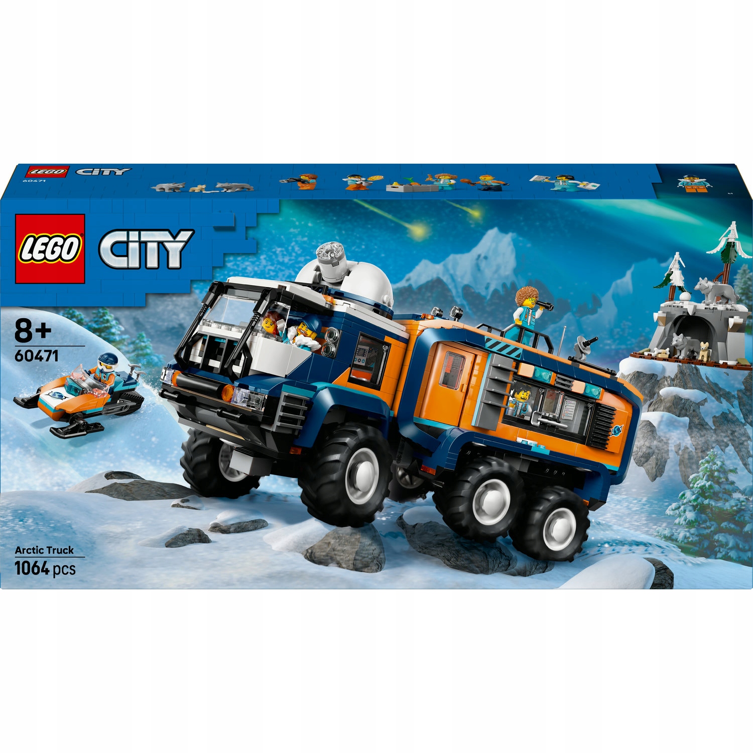Lego City 60471 Nákladní auto s laboratoří arktické objevitelky